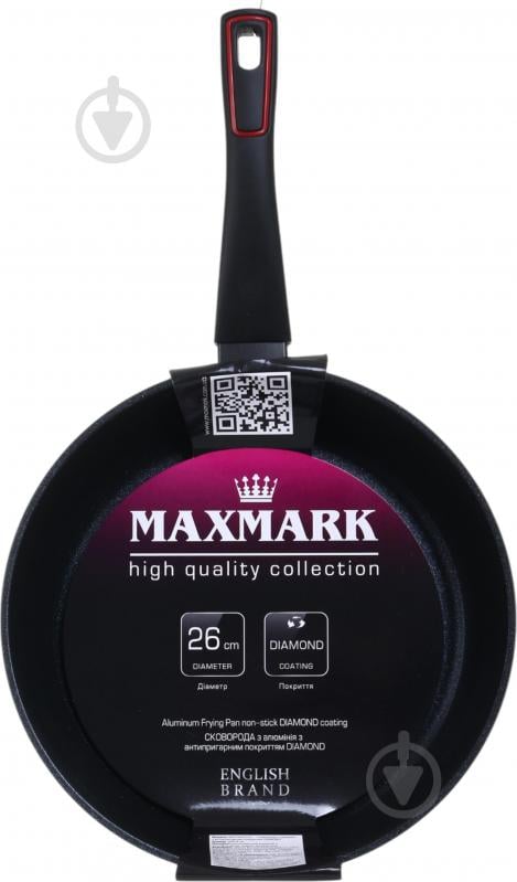 Сковорода Maxmark Diamond Deep 26 см MK-DM25226 - фото 6