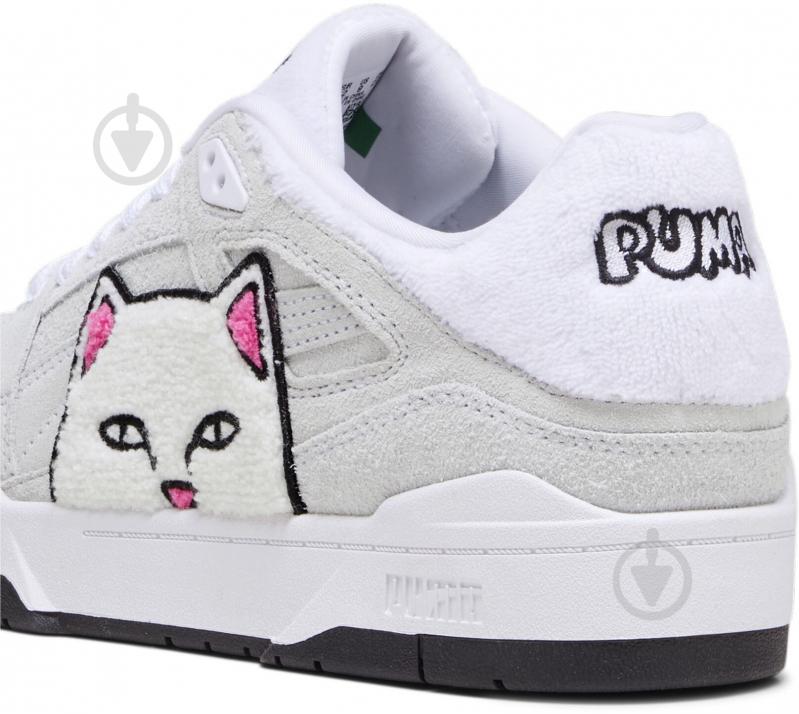Кросівки чоловічі демісезонні Puma SLIPSTREAM RIPNDIP 39353801 р.45 білі - фото 4