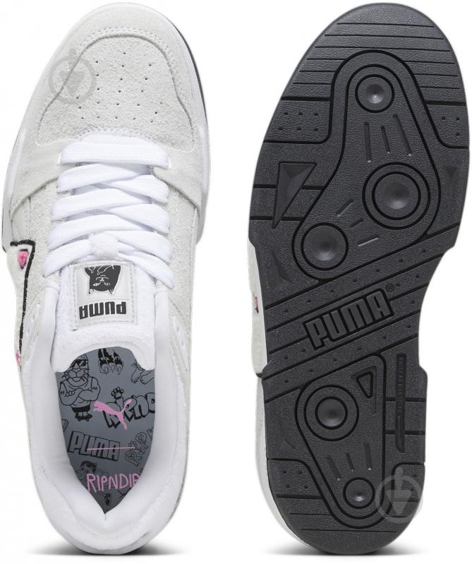 Кросівки чоловічі демісезонні Puma SLIPSTREAM RIPNDIP 39353801 р.45 білі - фото 6