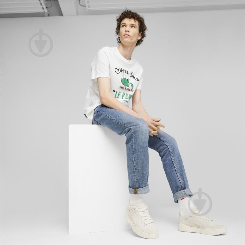 Кросівки демісезонні Puma SLIPSTREAM RECLAIM SUEDE 39353201 р.45 бежеві - фото 8