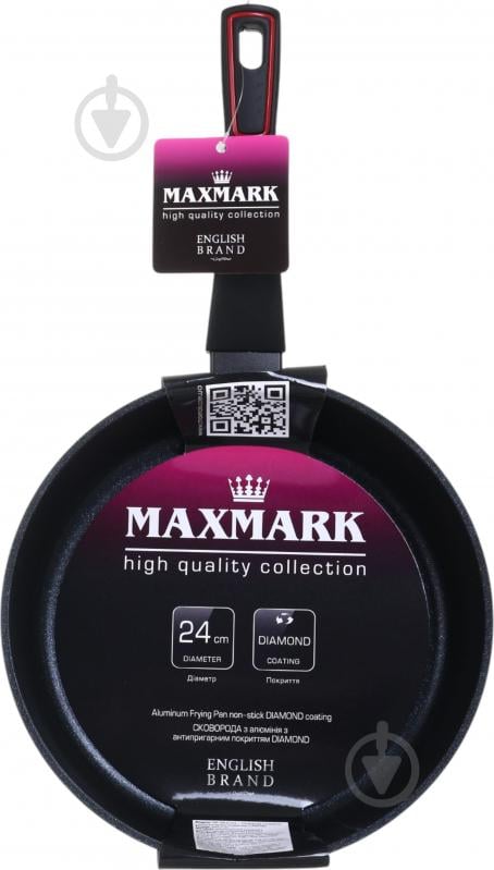 Сковорода Maxmark Diamond Deep 24 см MK-DM25224 - фото 6