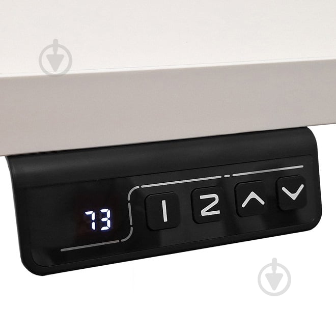 Стіл комп'ютерний BIM Furniture BIMotion 1200х650х730 мм білий матовий / чорний матовий - фото 4 Стіл комп'ютерний BIM Furniture BIMotion 1200х650х730 мм білий матовий / чорний матовий - фото 4