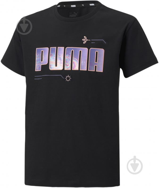 Футболка Puma Alpha Tee 58617001 черный - фото 1