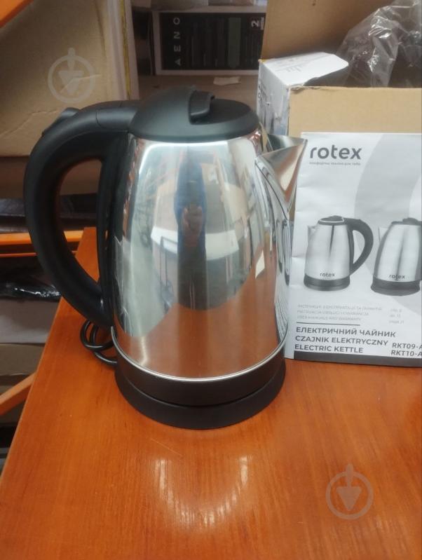 УЦЕНКА! Электрочайник Rotex RKT10-A (УЦ №3455) - фото 4 УЦЕНКА! Электрочайник Rotex RKT10-A (УЦ №3455) - фото 4