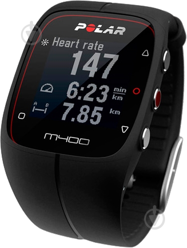 Смарт-часы Polar M400 HR black (90053836) - фото 3 Смарт-часы Polar M400 HR black (90053836) - фото 3