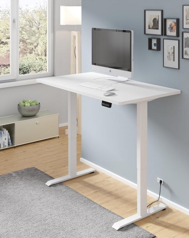 Стіл комп'ютерний BIM Furniture BIMotion 1400х700х730 мм білий матовий - фото 9