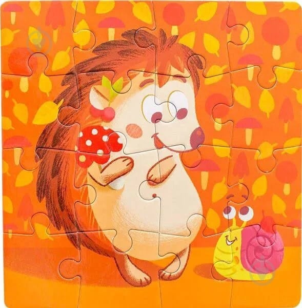 Пазлы DoDo Ежик 2 в 1 300119 - фото 2 Пазлы DoDo Ежик 2 в 1 300119 - фото 2