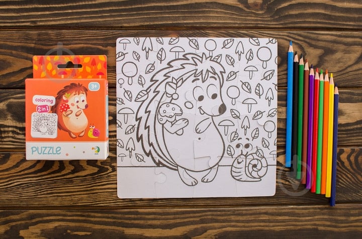 Пазлы DoDo Ежик 2 в 1 300119 - фото 4 Пазлы DoDo Ежик 2 в 1 300119 - фото 4