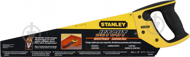 Пила по дереву 450 мм Stanley JET-CUT LAMINATOR 2-20-180 - фото 2