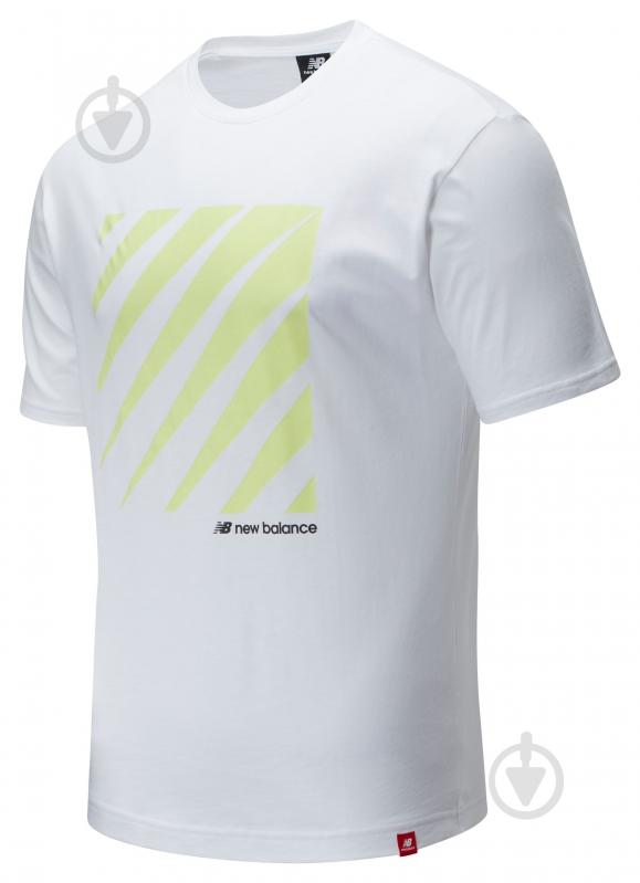 Футболка New Balance MT01539WT р.L белый - фото 1