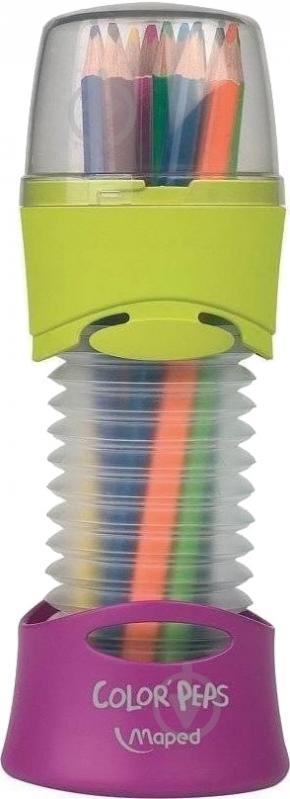 Карандаши цветные COLOR PEPS Flex Box 12 цветов раздвижной пенал Maped - фото 2 Карандаши цветные COLOR PEPS Flex Box 12 цветов раздвижной пенал Maped - фото 2