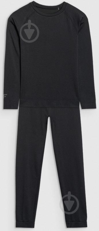 Комплект термобелья 4F U258 4FJWAW25USEAU258-20S р.140-146 черный - фото 1 Комплект термобелья 4F U258 4FJWAW25USEAU258-20S р.140-146 черный - фото 1