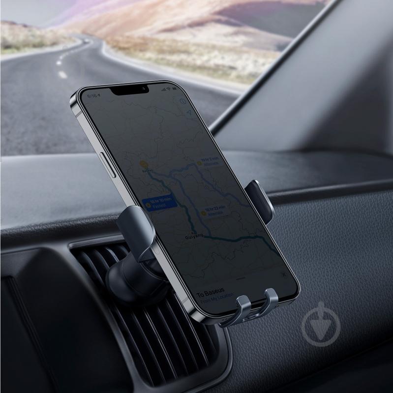 Держатель для смартфона BASEUS SUJS000013 серый - фото 10