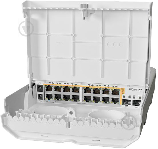 Коммутатор Mikrotik CRS318-16P-2S+OUT Еthernet - фото 2