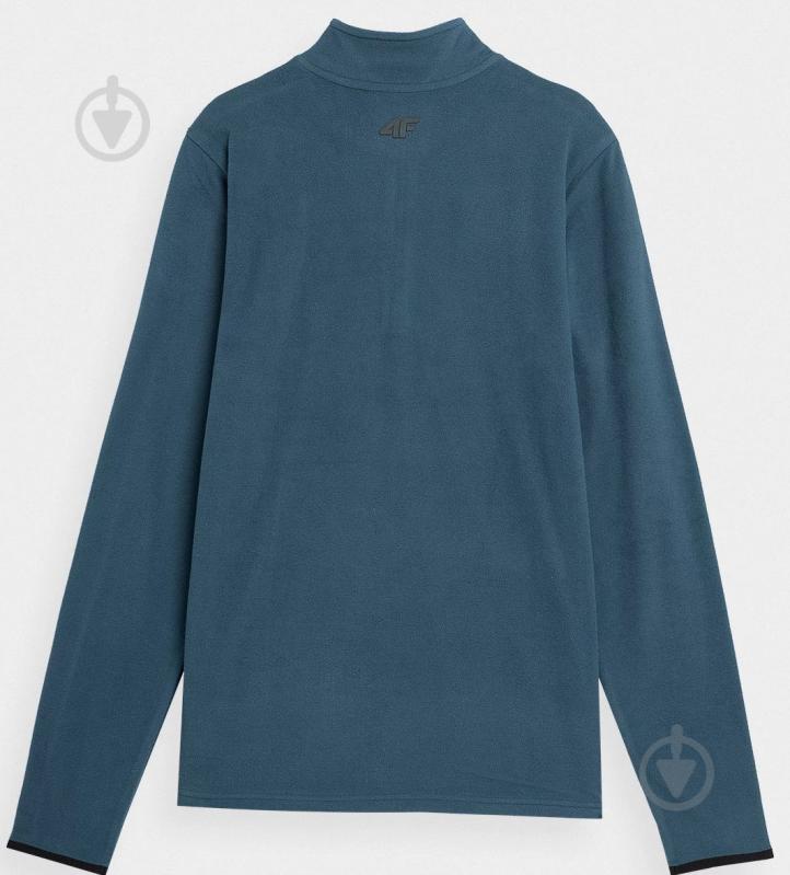 Джемпер 4F FLEECE UNDERWEAR M017 4FAW22UFLEM017-33S р.2XL синий - фото 2 Джемпер 4F FLEECE UNDERWEAR M017 4FAW22UFLEM017-33S р.2XL синий - фото 2