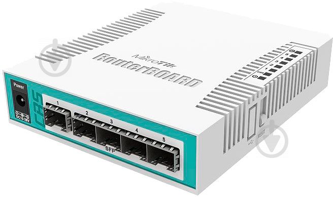 Комутатор Mikrotik CRS106-1C-5S Еthernet - фото 1