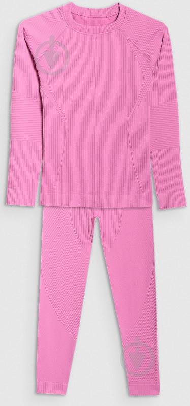 Комплект термобелья 4F F251 4FJWAW25USEAF251-55S р.140-146 розовый - фото 1 Комплект термобелья 4F F251 4FJWAW25USEAF251-55S р.140-146 розовый - фото 1