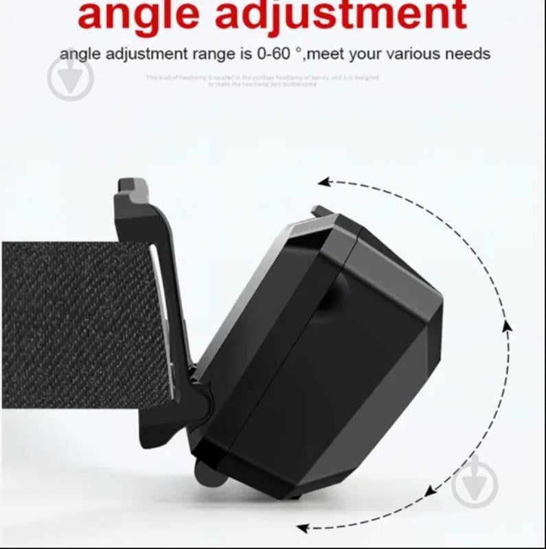 Фонарик на голову SuperFire 340 Lm [019] Black X30 - фото 2