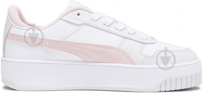 Кроссовки для девочек всесезонные Puma CARINA STREET JR 39384604 р.37,5 белые - фото 2