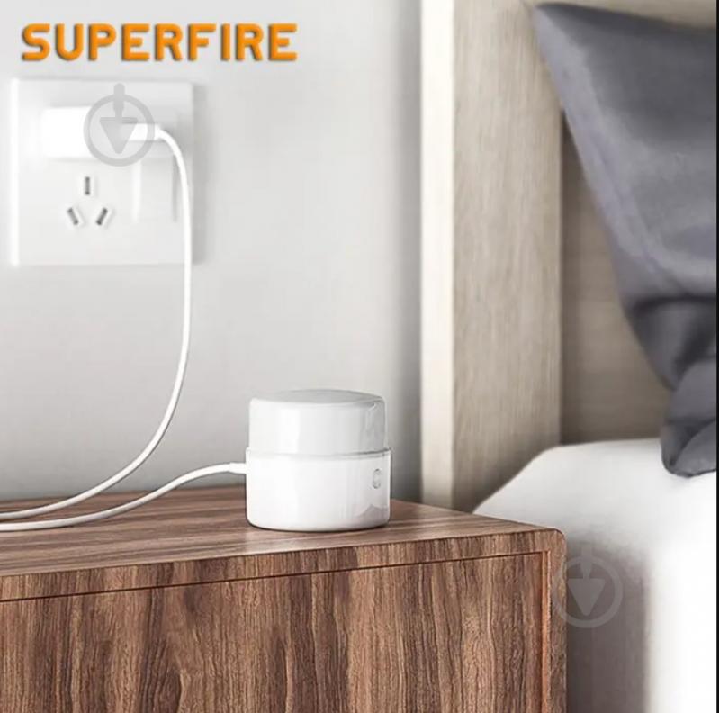 Фонарь кемпинговый SuperFire 180 Lm 9003 белый T20 - фото 2 Фонарь кемпинговый SuperFire 180 Lm 9003 белый T20 - фото 2