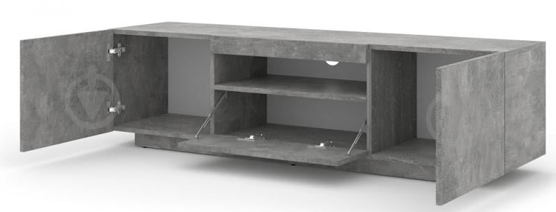 Тумба под ТВ BIM Furniture Aura 3д 1500x420x370 мм бетон(TV_STAND_AURA_150_CONCRETE) - фото 2 Тумба под ТВ BIM Furniture Aura 3д 1500x420x370 мм бетон(TV_STAND_AURA_150_CONCRETE) - фото 2