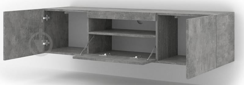 Тумба под ТВ BIM Furniture Aura 3д 1500x420x370 мм бетон(TV_STAND_AURA_150_CONCRETE) - фото 4 Тумба под ТВ BIM Furniture Aura 3д 1500x420x370 мм бетон(TV_STAND_AURA_150_CONCRETE) - фото 4
