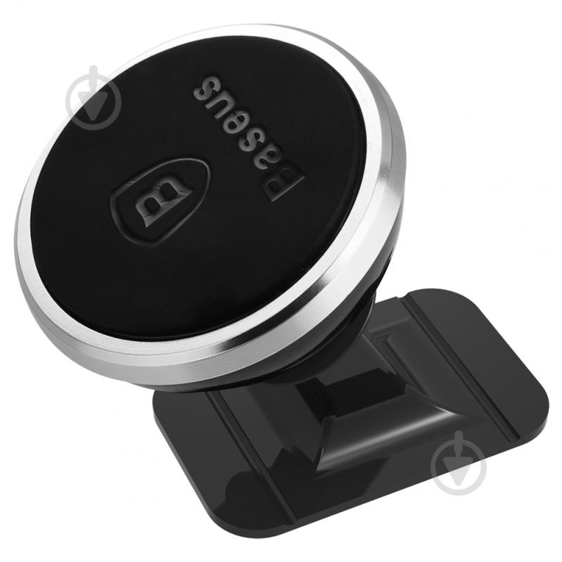 Держатель для смартфона BASEUS SUGENT-NT0S черный с серебристым - фото 9
