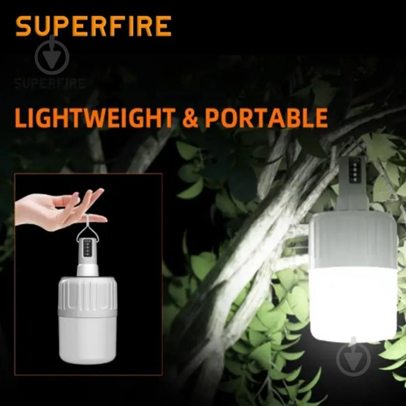 Фонарь кемпинговый SuperFire 500 Lm T26 - фото 2