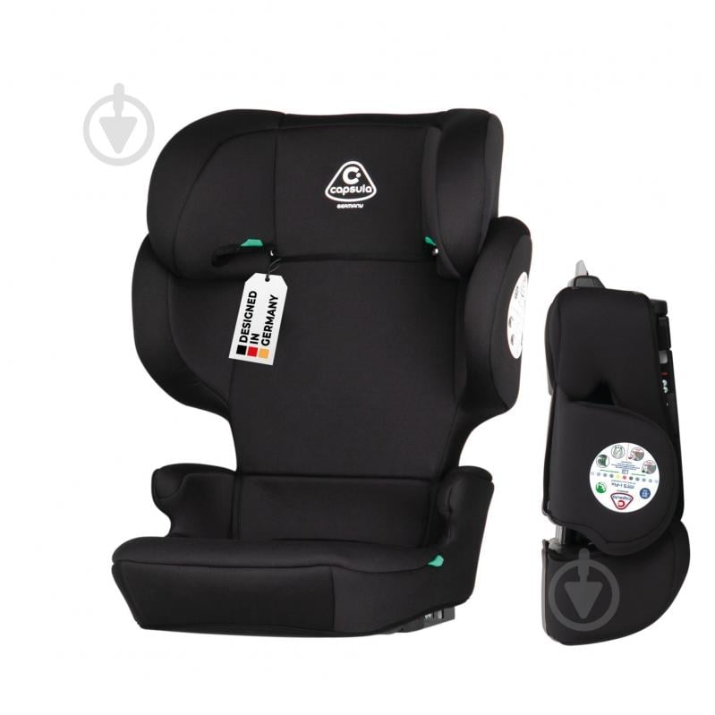 Автокресло Alca MT5 i-Fix i-Size black black 772210 - фото 1