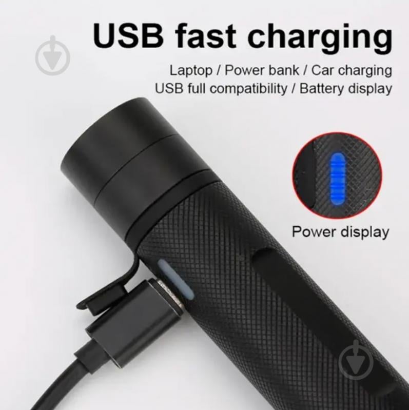 Фонарик SuperFire ручной взрывозащищенный SuperFire 324 Lm [019] Black EP01 - фото 2