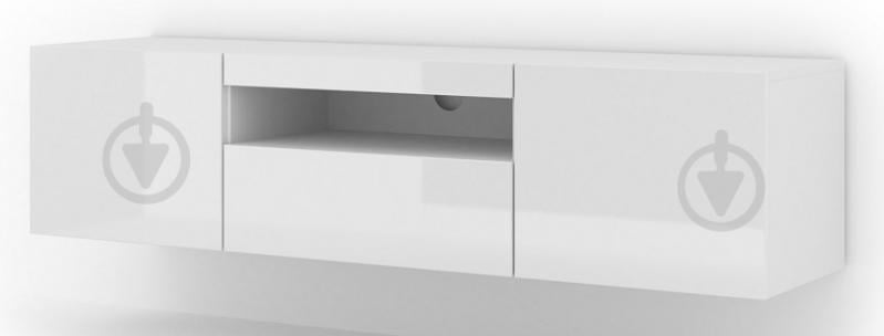 Тумба под ТВ BIM Furniture Aura 3д 1500x420x370 мм белый матовый(TV_STAND_AURA_150_WHITE_MAT_LE) - фото 2 Тумба под ТВ BIM Furniture Aura 3д 1500x420x370 мм белый матовый(TV_STAND_AURA_150_WHITE_MAT_LE) - фото 2
