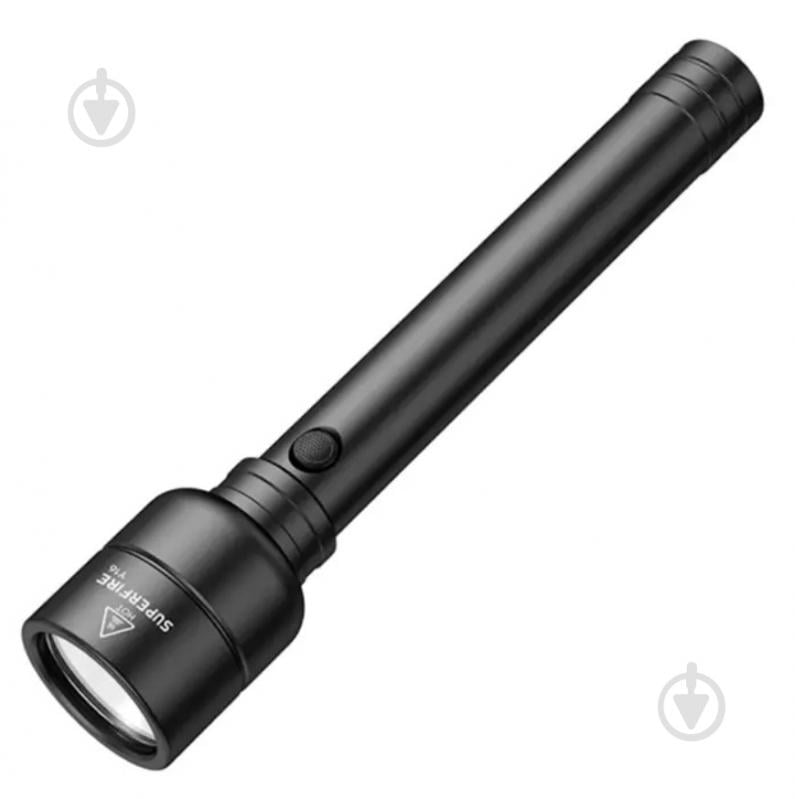 Фонарик аккумуляторный SuperFire SuperFire 1700 Lm [019] Black Y16 - фото 1