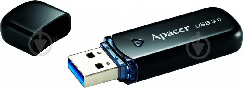 Флеш-пам'ять Apacer AH355 64 ГБ USB 3.0 black (AP64GAH355B-1) - фото 2