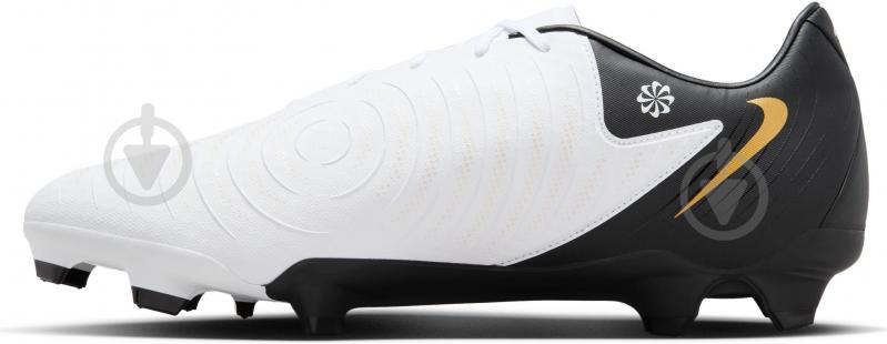 Бутсы Nike PHANTOM GX II ACADEMY FG/MG FD6723-100 р.42,5 белый - фото 4