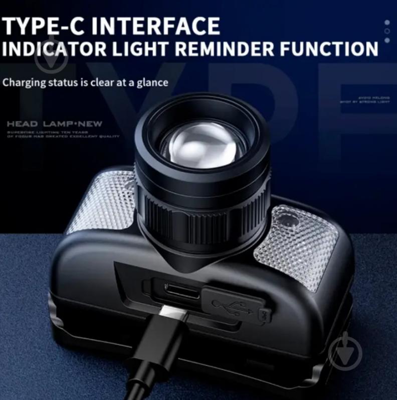 Ліхтар налобний SuperFire HL91 SuperFire 310 Lumen IP43 310 Lm чорний HL91 - фото 2