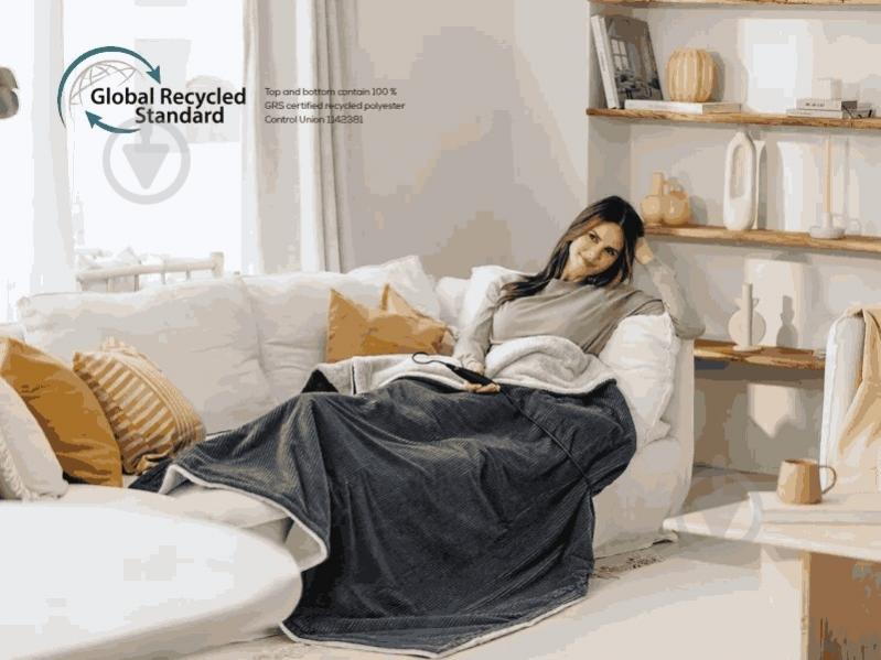 Электроодеяло Beurer HD 81 Cord Light Grey - фото 6