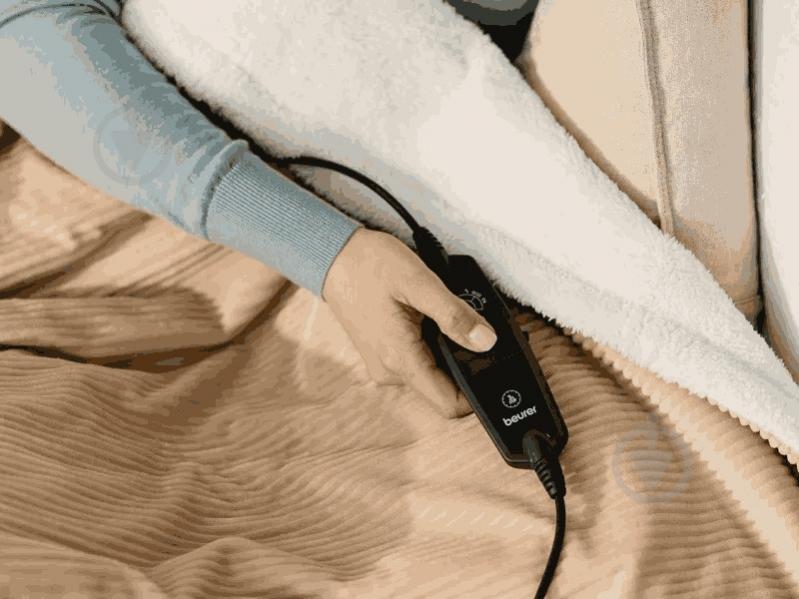 Электроодеяло Beurer HD 81 Cord Light Grey - фото 7
