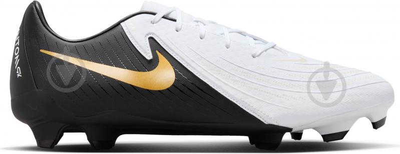 Бутсы Nike PHANTOM GX II ACADEMY FG/MG FD6723-100 р.45,5 белый - фото 1