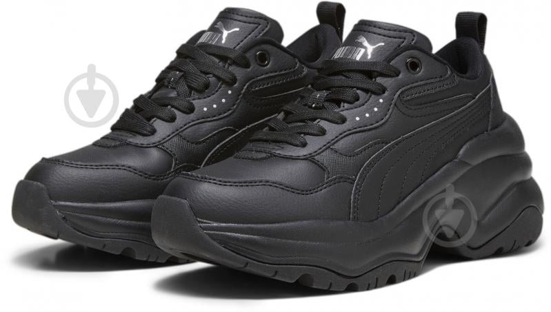 Кросівки жіночі демісезонні Puma CILIA WEDGE 39391503 р.36 чорні - фото 3