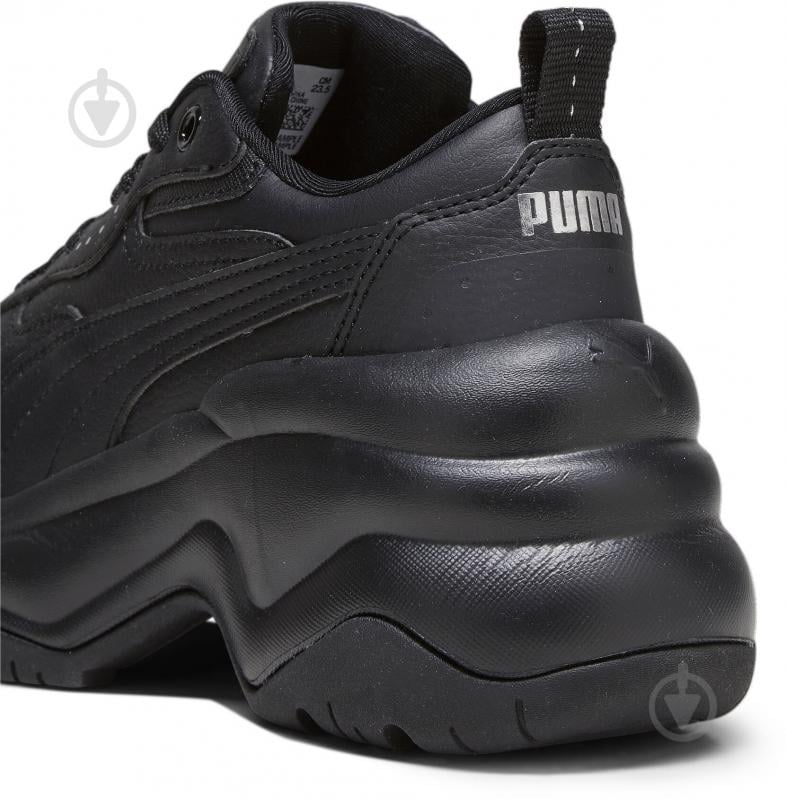 Кросівки жіночі демісезонні Puma CILIA WEDGE 39391503 р.36 чорні - фото 4