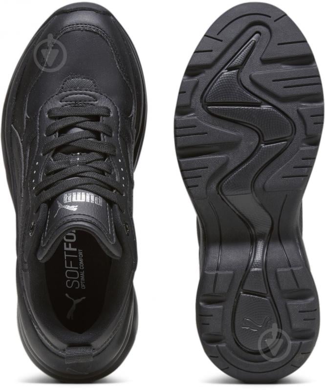 Кросівки жіночі демісезонні Puma CILIA WEDGE 39391503 р.36 чорні - фото 6