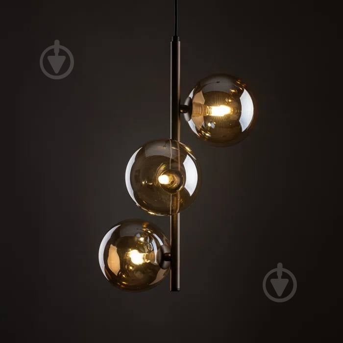 Підвіс TK Lighting ESTERA 5716 3xG9 бурштиновий 5716 - фото 5