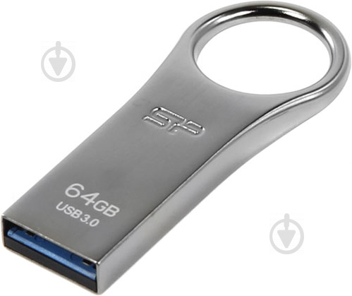 Флеш-память Silicon Power Jewel J80 64 ГБ USB 3.0USB 3.1 titanium (SP064GBUF3J80V1T) - фото 3