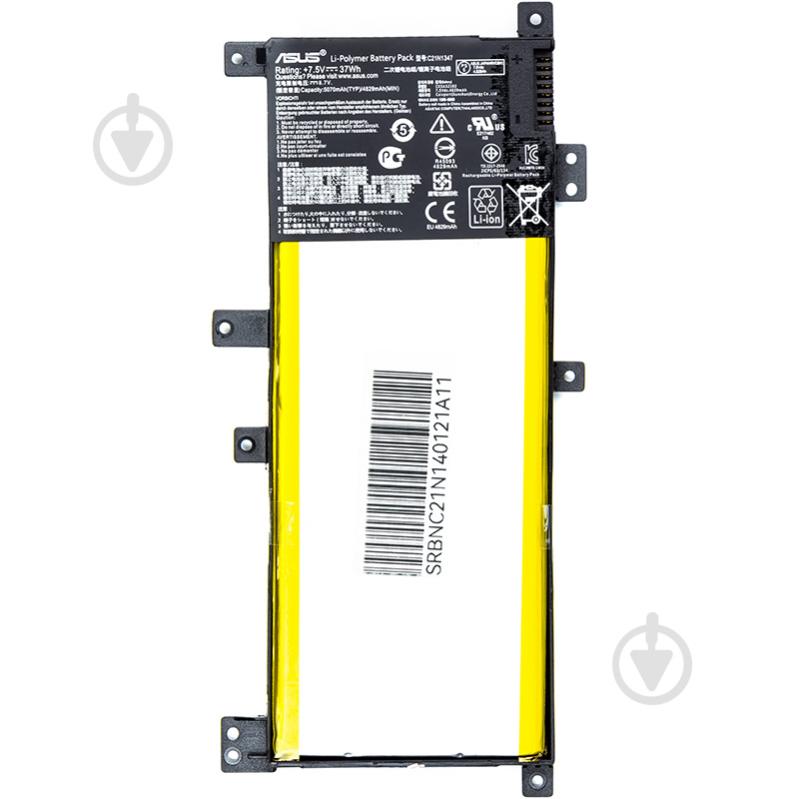 Аккумулятор для ноутбука PowerPlant NB430789 7,5 V 4930 mAh для Asus X455 (C21IN401) - фото 1