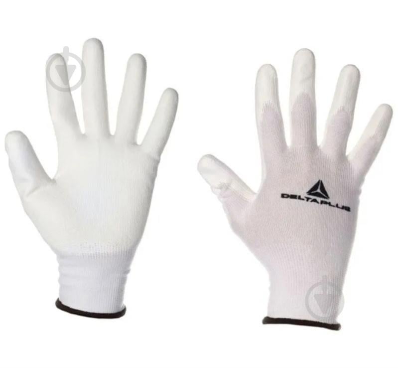 Перчатки Delta Plus VE702P с покрытием полиуретан M (8) WUAVE702P08 - фото 1
