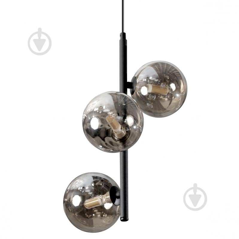 Підвіс TK Lighting ESTERA 3xG9 димчатий/чорний 5767 - фото 2