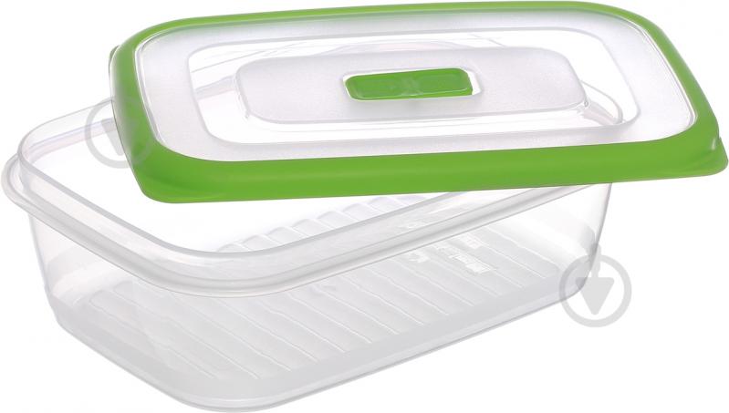 Контейнер с крышкой Gondol Plastic Green 1 л - фото 2 Контейнер с крышкой Gondol Plastic Green 1 л - фото 2