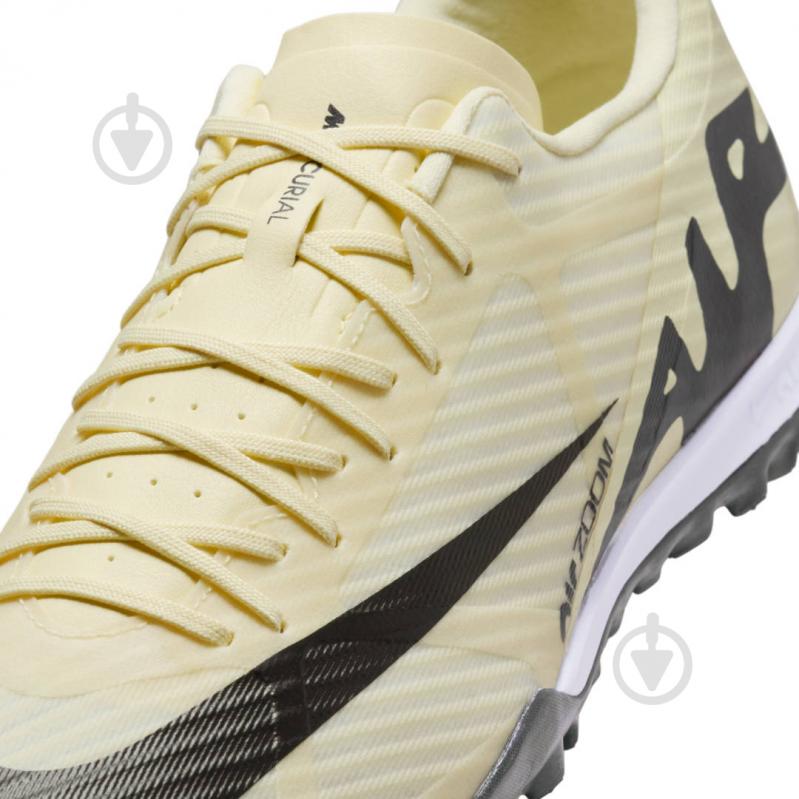 Cороконіжки Nike ZOOM MERCURIAL VAPOR 15 ACADEMY TF DJ5635-700 р.46 жовто-чорний - фото 7