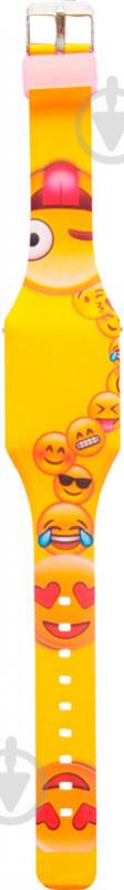 Часы детские TBL Emojis желто-розовые светодиодные EMJ30689 - фото 1