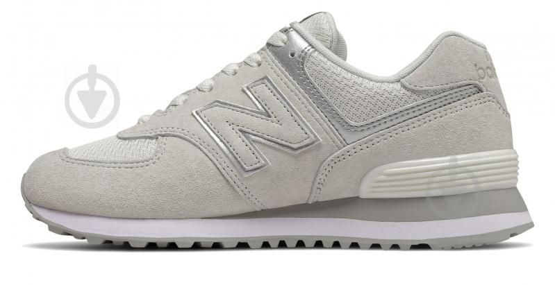 Кроссовки женские демисезонные New Balance WL574EX р.37,5 бежевые - фото 2